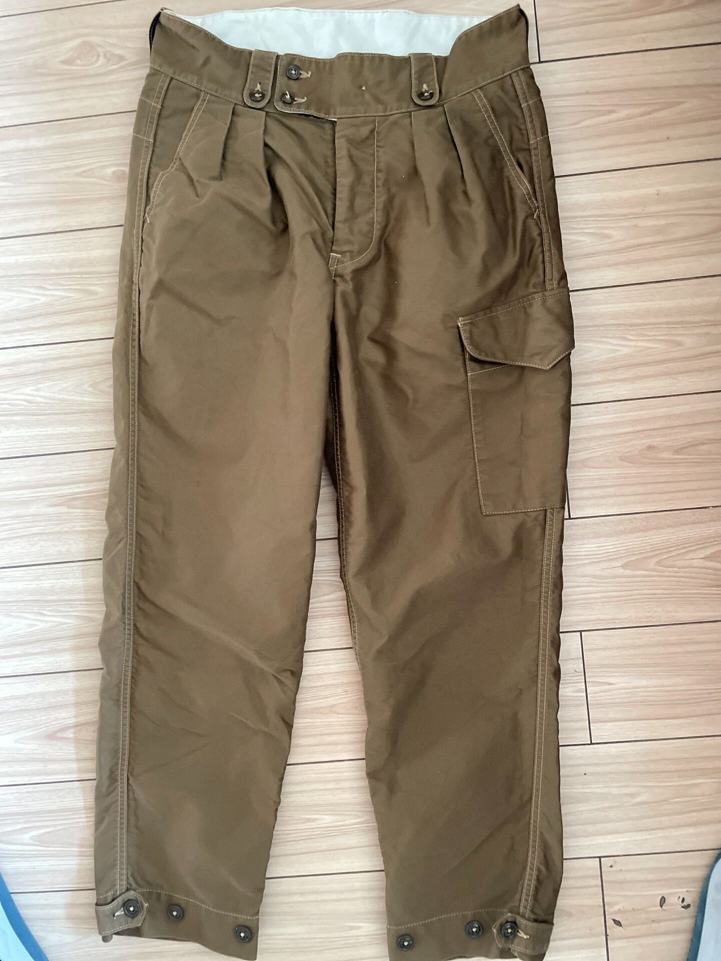 Freewheelers Freewheelers Brown Cargo Shorts Size US 32 / EU 48 - 1 Thumbnail