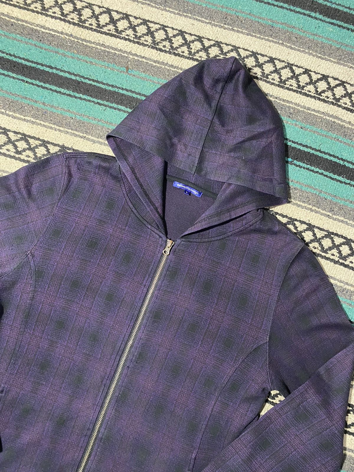 semanticdesign Semantic Design Veterano Purple Hoodie Size US L / EU 52-54 / 3 - 4 Thumbnail