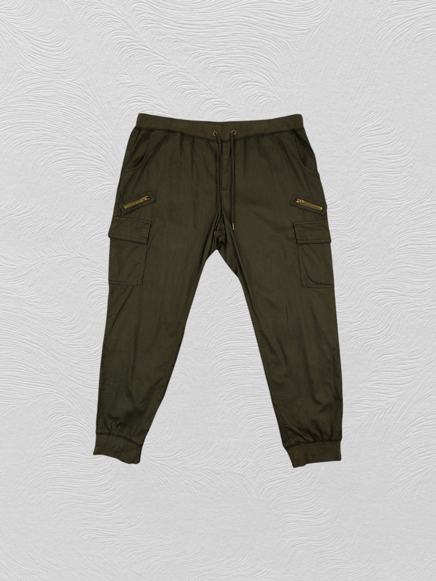 Japanese Brand Drawstring Waist Japanese Brand Cargo Multi 34x25.5 -CP062 Size US 34 / EU 50 - 1 Thumbnail