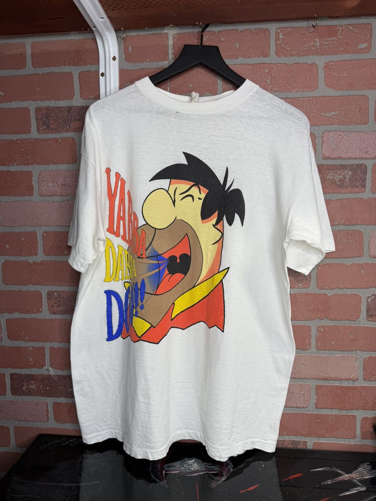 Vintage Vintage 90’s Flint Stones Cartoon T-Shirt Size Large Size US L / EU 52-54 / 3 - 1 Thumbnail