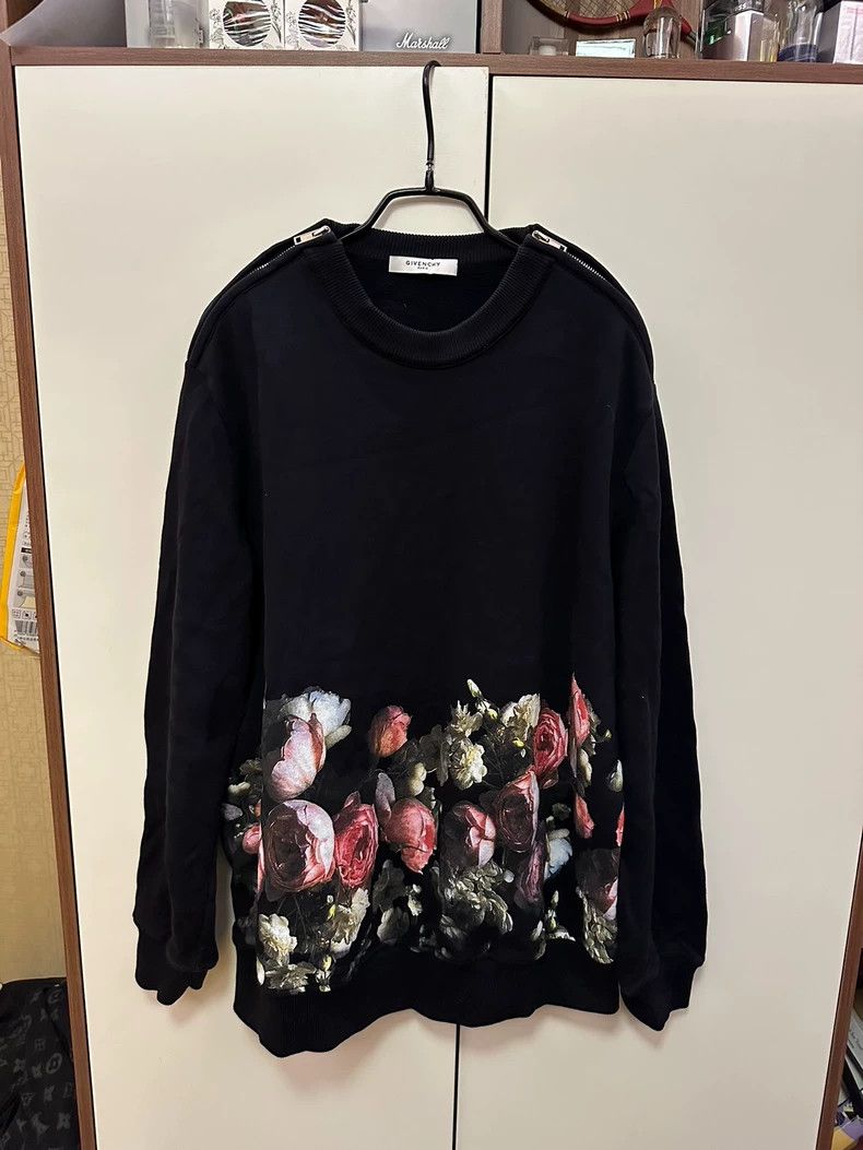 Givenchy Double Zipper Street Hoodie Chest 114 Length 71