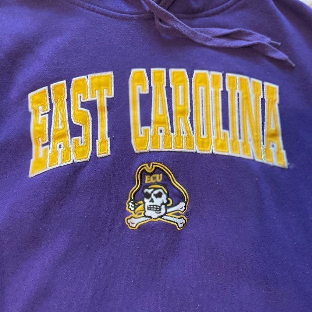 Other East Carolina Purple and Yellow Men's Hoodie size L Size US L / EU 52-54 / 3 - 3 Thumbnail