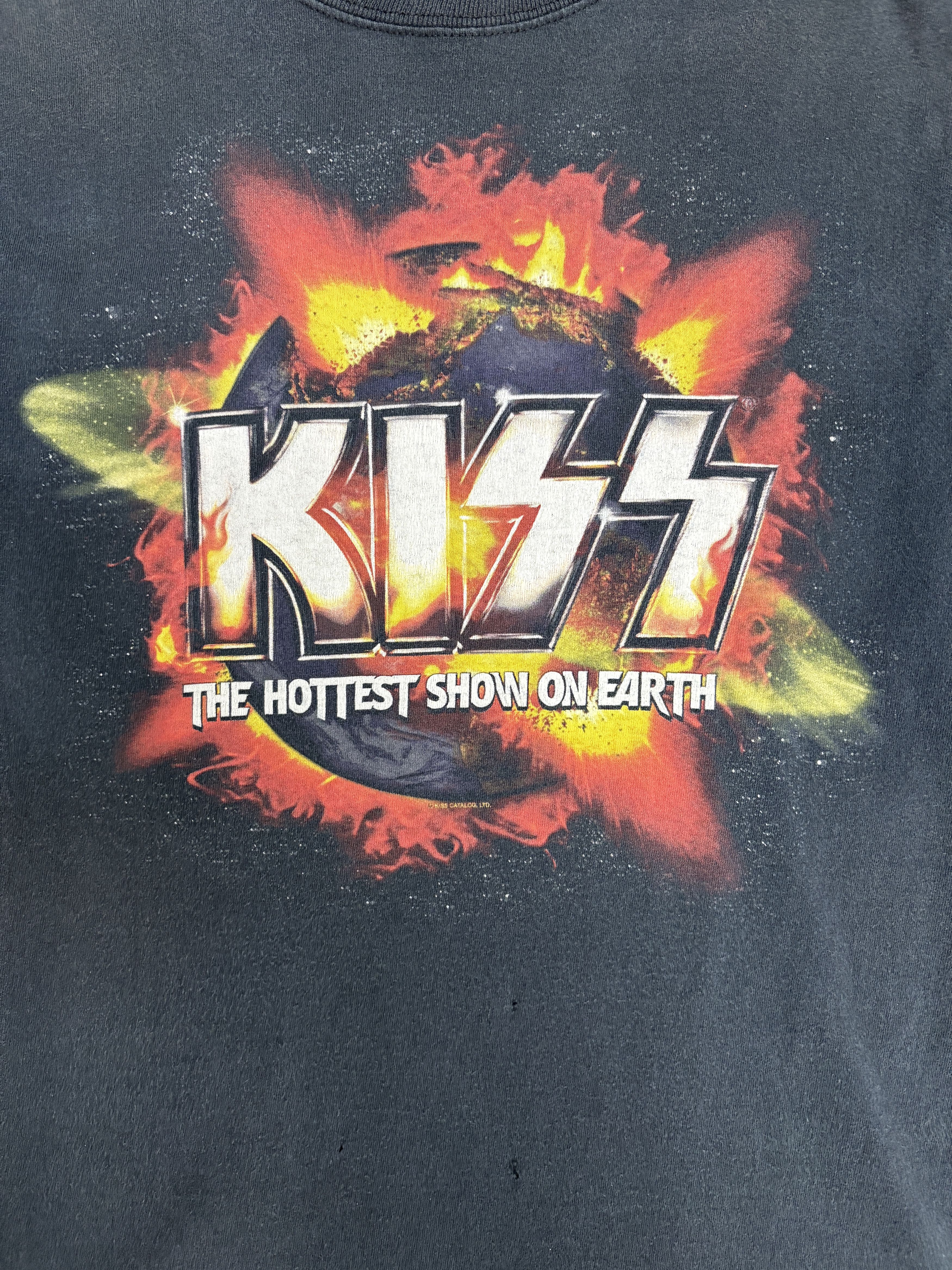 Vintage Kiss The Hottest Show On Earth Vintage Tee Size US S / EU 44-46 / 1 - 2 Thumbnail