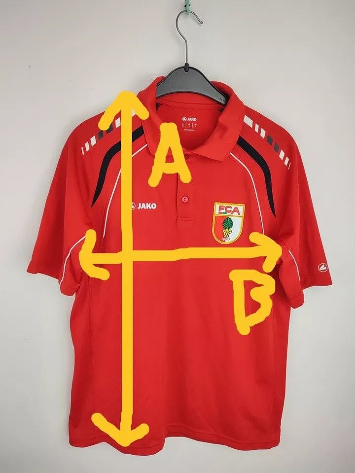 Vintage Jako FC Augsburg 2013/14 training FOOTBALL Kit SHIRT Size US M / EU 48-50 / 2 - 13 Thumbnail