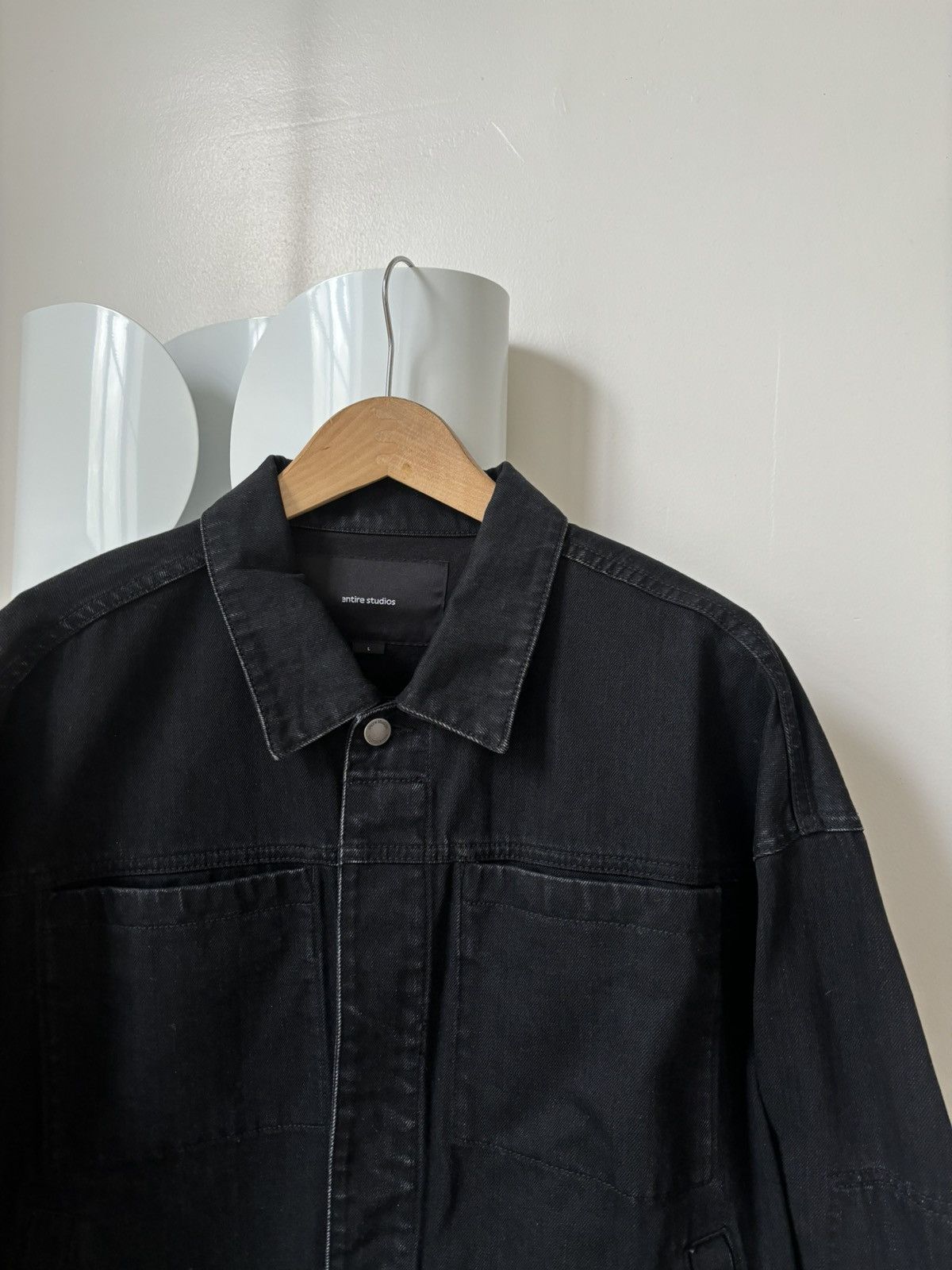 Entire Studios Gem denim trucker jacket Size US L / EU 52-54 / 3 - 4 Thumbnail