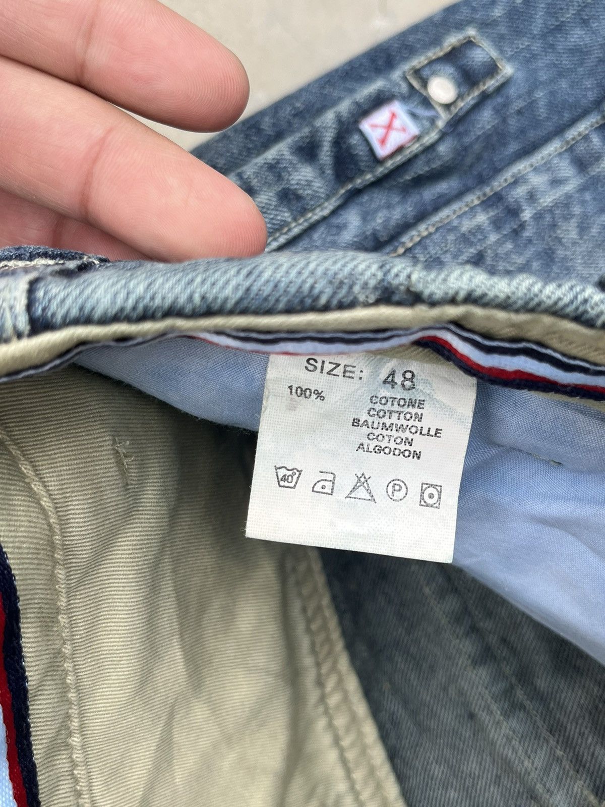 Japanese Brand × Vintage VINTAGE THICK MATERIAL JEANS Size US 34 / EU 50 - 6 Thumbnail