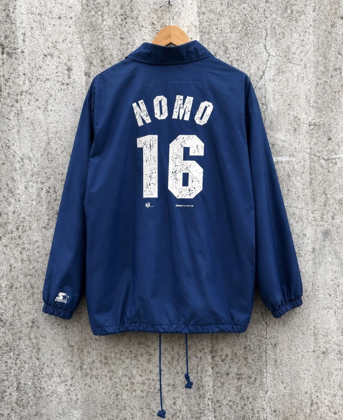 Starter Starter Los Angeles Dodgers Nomo 16 Coach Jacket MLB 1995 Size US L / EU 52-54 / 3 - 2 Thumbnail