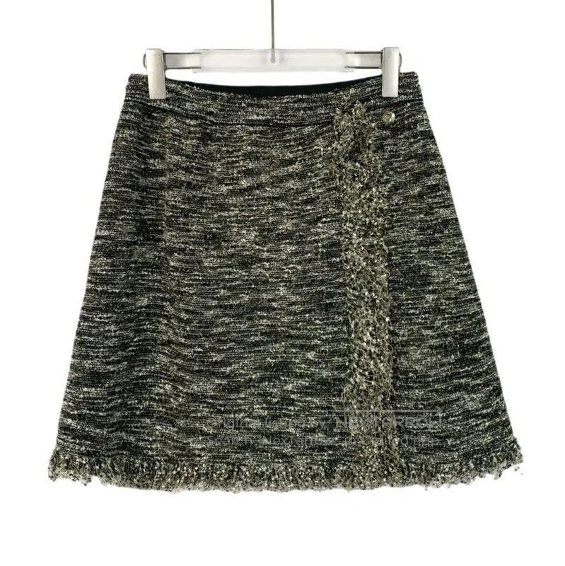 Chanel Colorblock Women's Midi Skirt .