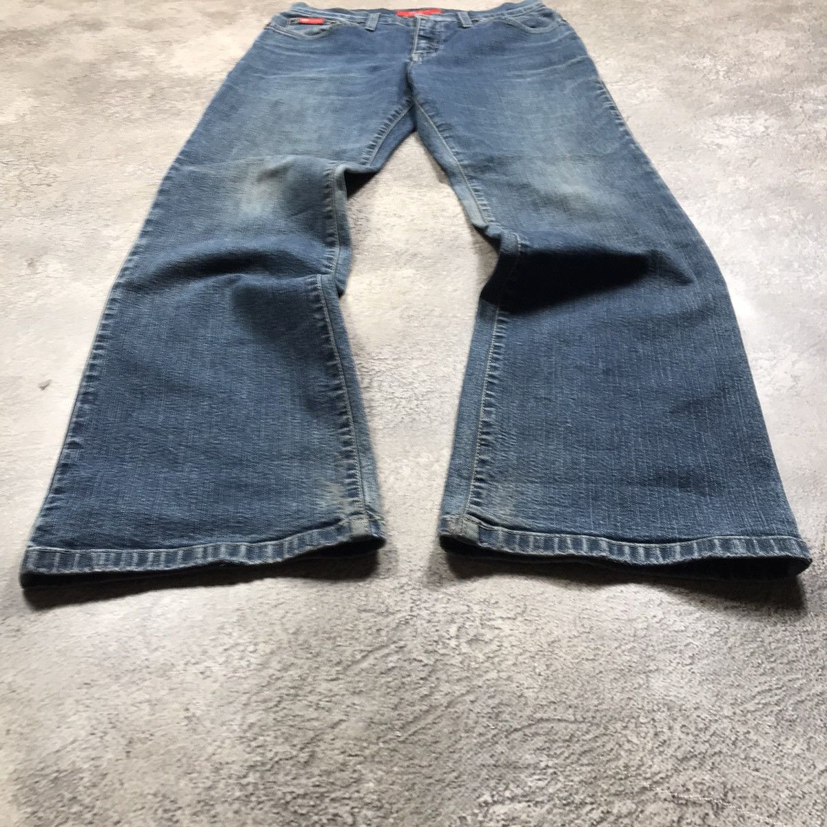 Vintage Vintage 90s Baggy Distressed Faded Black Jeans Grunge 27 Size 27" / US 4 / IT 40 - 1 Thumbnail