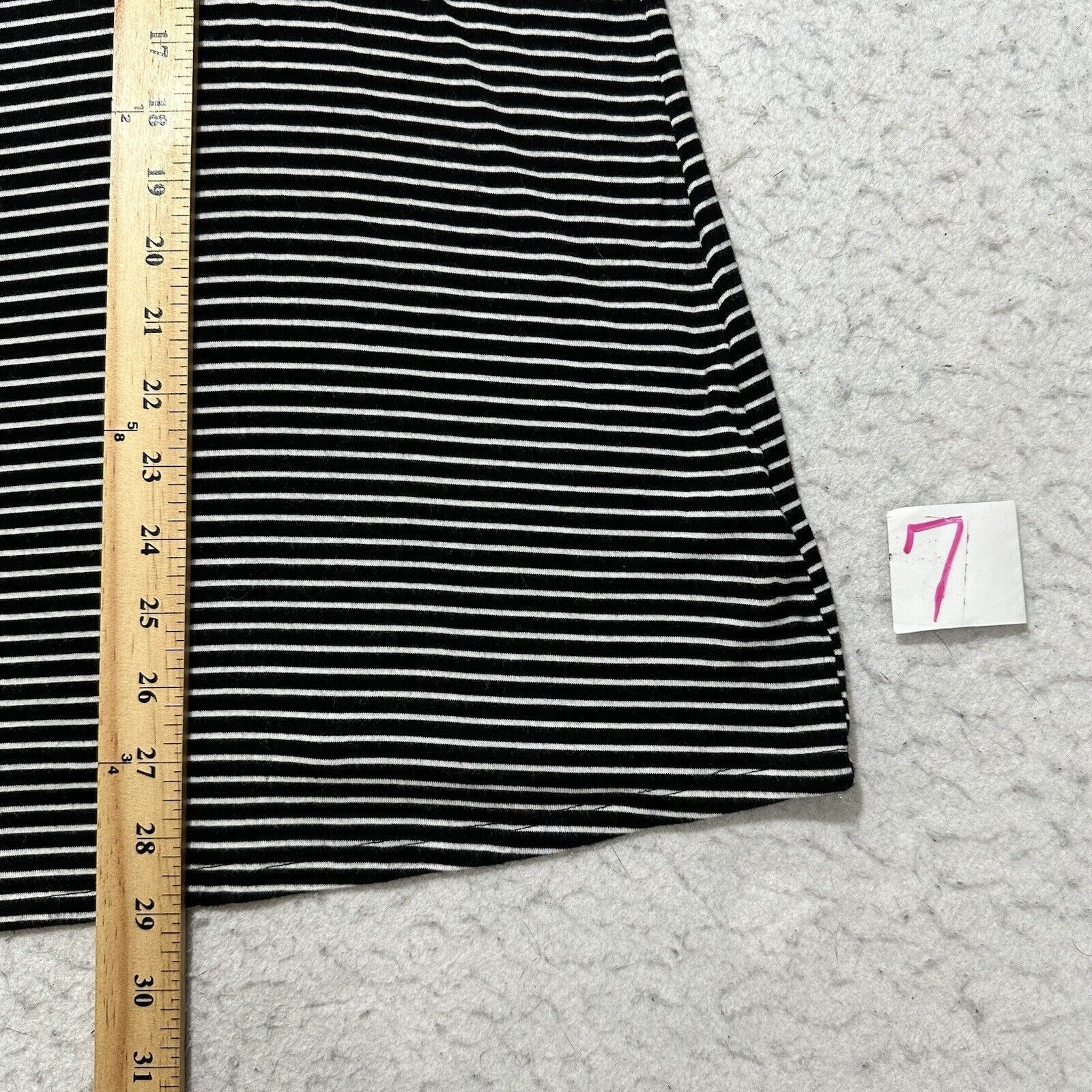 Other Cato 22/24W Lightweight Black White Striped Blouse Top Size 4XL / US 24-26 - 9 Thumbnail