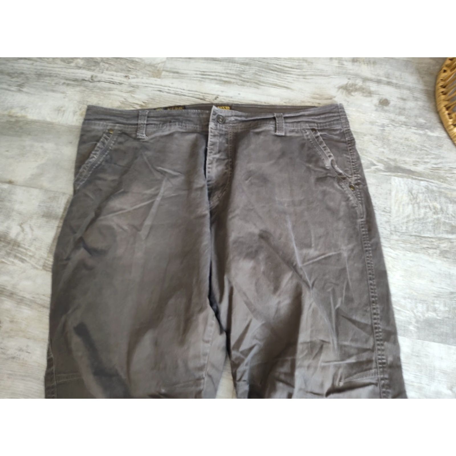 Doublet Kuhl Slackr Pants 40X30 Brown Stretch Hiking Workwear Regular Fit Mens Size US 40 / EU 56 - 3 Thumbnail