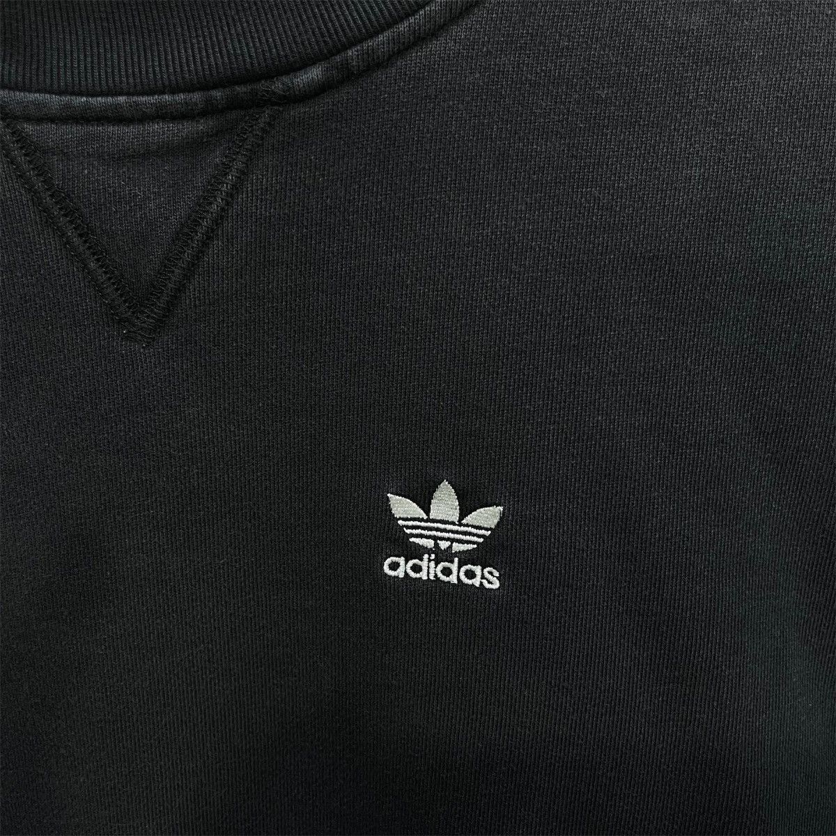 Adidas Adidas y2k stripe sweatshirt baggy logo embroidery nice🔥 Size S / US 4 / IT 40 - 4 Thumbnail