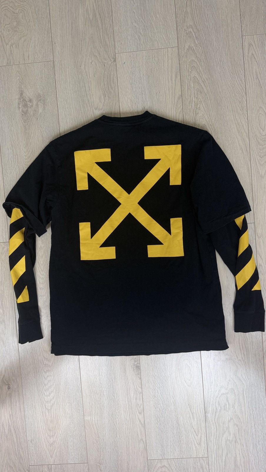 Off-White Off White Virgil Abloh Caravaggio Arrows Sweatshirt Size US L / EU 52-54 / 3 - 8 Thumbnail
