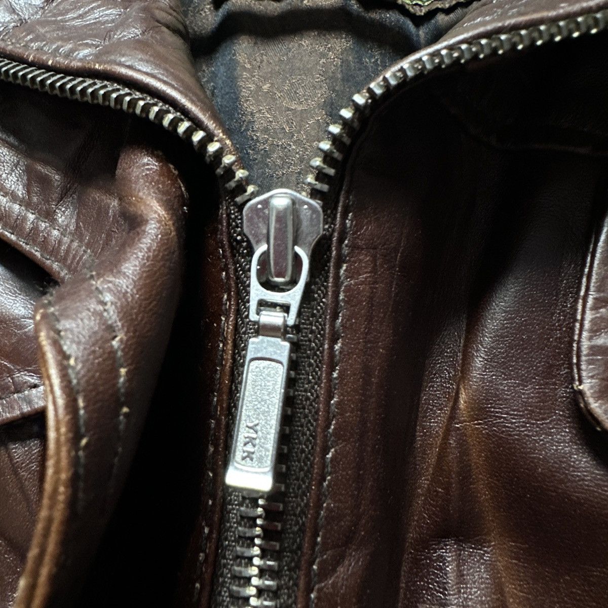 Other GianMariaGui vintage leather jacket brown luxury made ITALY Size S / US 4 / IT 40 - 6 Thumbnail