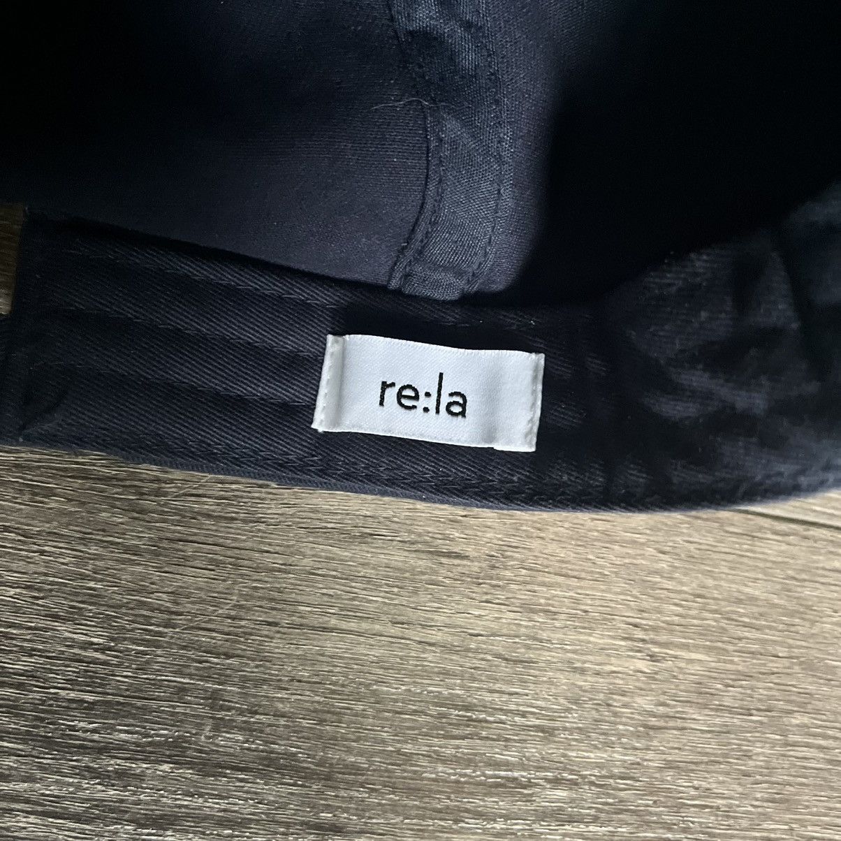 Vintage Regarding Los Angeles re:la Embroidered Hat Navy Viola Size ONE SIZE - 5 Thumbnail