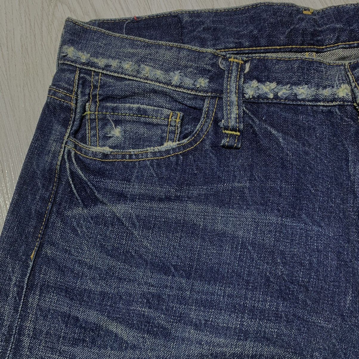 Sophnet. 2000s Sophnet Distressed Jeans SOPH-60050 Size US 30 / EU 46 - 10 Thumbnail