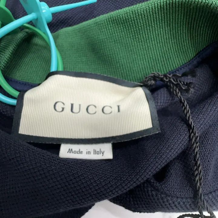 Gucci Gucci Gucci Men's Striped Cotton Polo Shirt -2506 Size US M / EU 48-50 / 2 - 2 Thumbnail