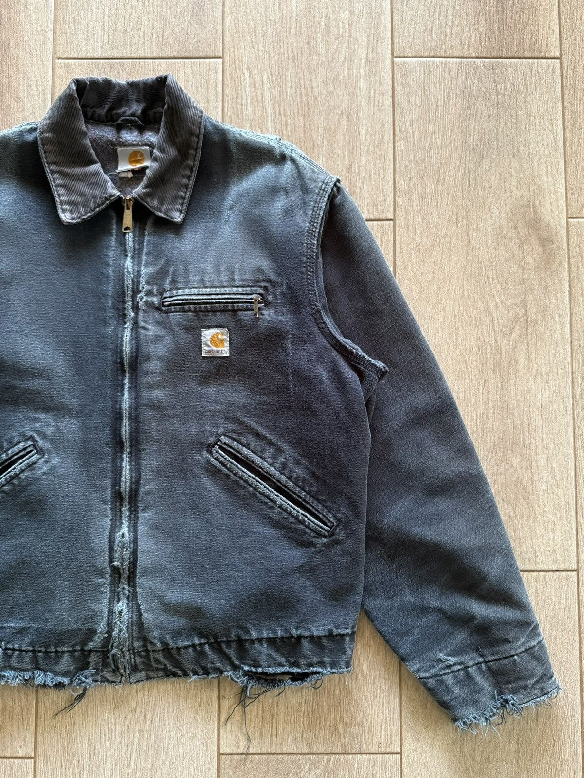 Carhartt J97 PTL Distressed carhartt Detroit Jacket Size US M / EU 48-50 / 2 - 3 Thumbnail