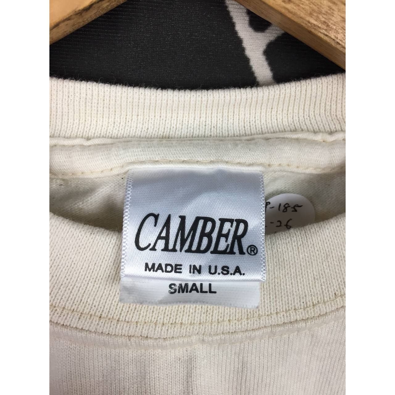 Camber × Vintage Vtg Camber Made In Usa Plain Essentials Longsleeve Tee Size US S / EU 44-46 / 1 - 7 Thumbnail