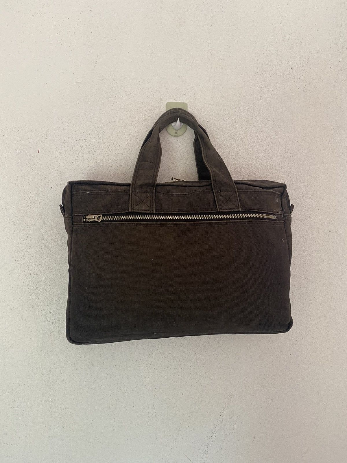 Japanese Brand × Porter BAG PORTER BY YOSHIDA KABAN BLACK IN COTTON MESSENGER BAG Size ONE SIZE - 10 Thumbnail