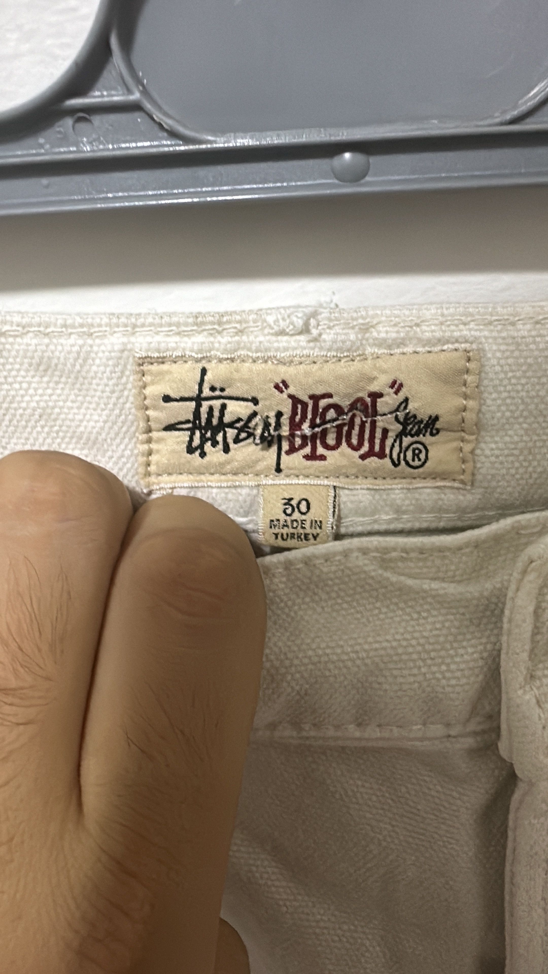 Stussy Stussy Big Ol Jean White Size 30 Size US 30 / EU 46 - 6 Thumbnail