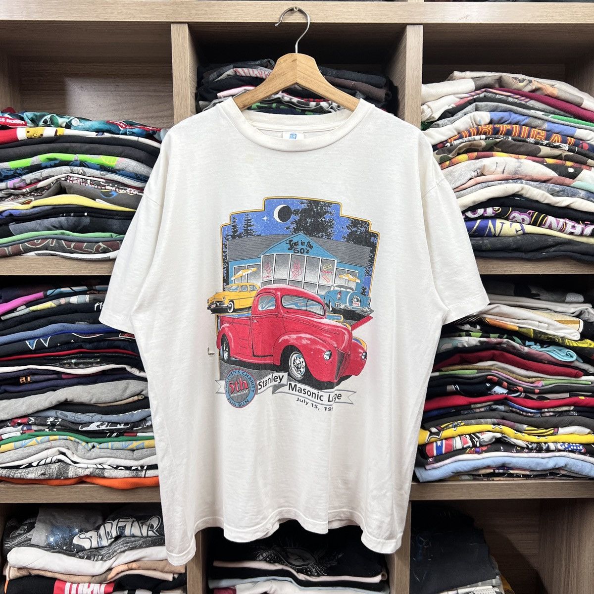 Vintage VTG 90s LOST IN THE 50s size XLARGE Size US XL / EU 56 / 4 - 1 Thumbnail