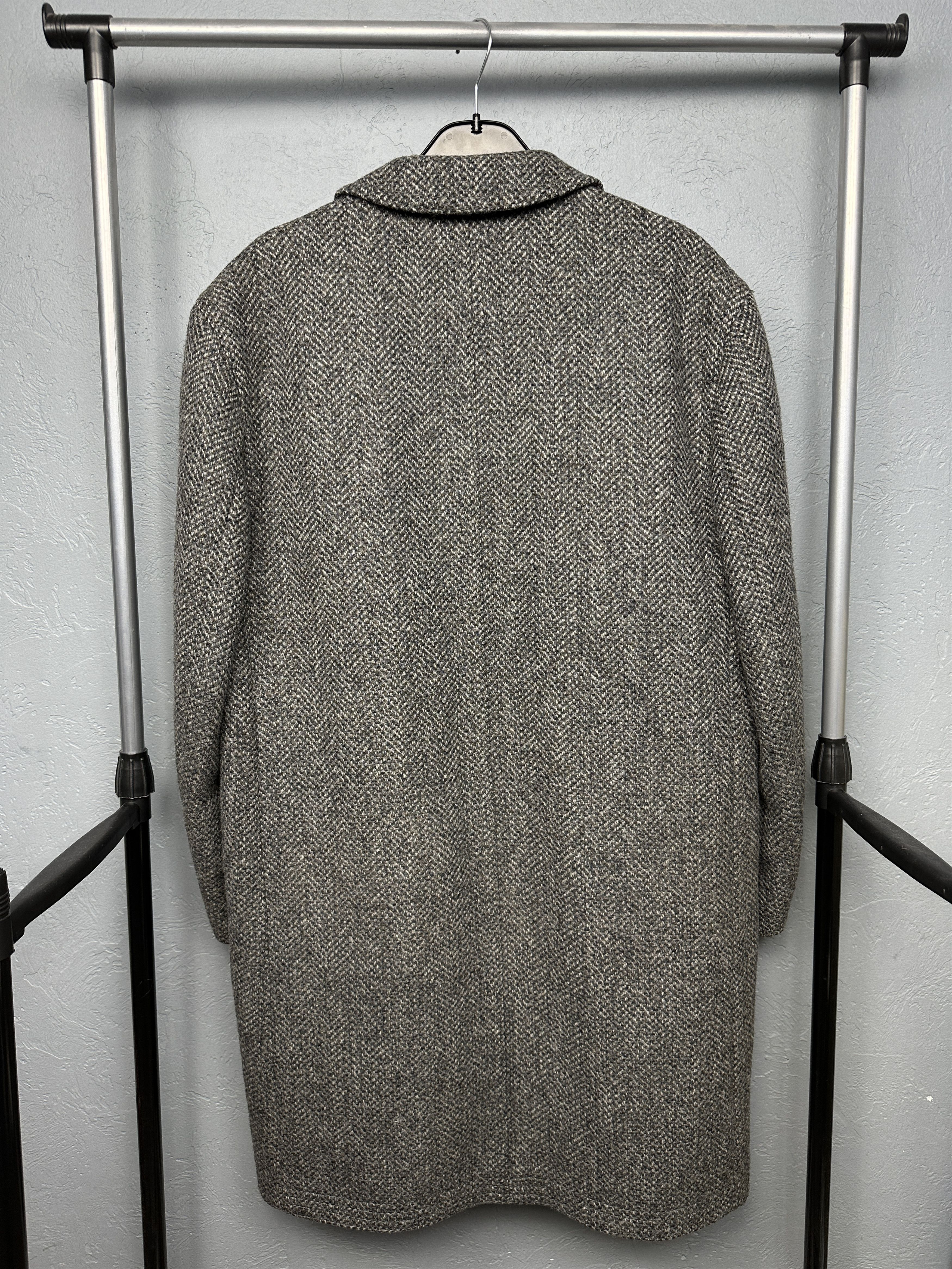 Vintage Steinbock Gold Vintage Mens Tweed Wool Overcoat Coat Size US M / EU 48-50 / 2 - 9 Thumbnail