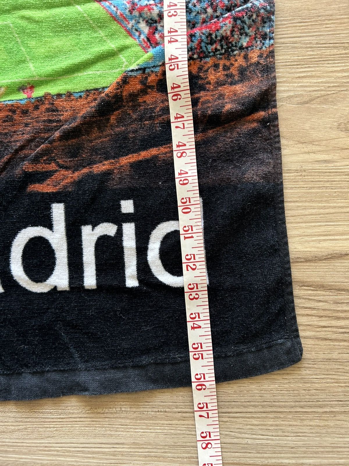 Chelsea Soccer Vintage Real Madrid Soccer Large Towel Size ONE SIZE - 4 Thumbnail