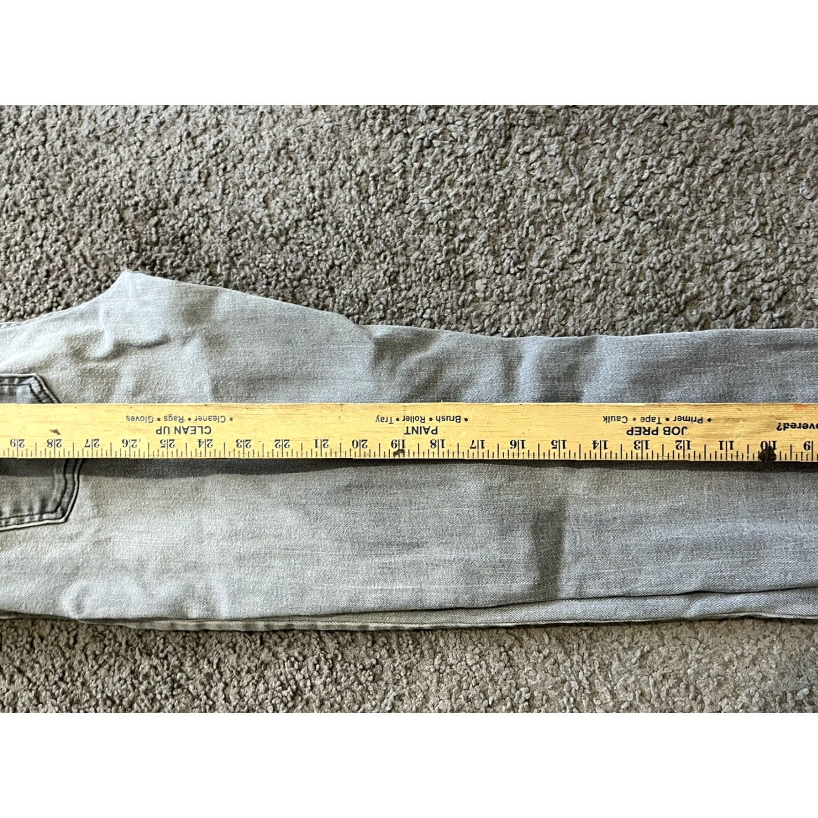 Calvin Klein Calvin Klein Jeans Womens Jeans Slim Boyfriend 10 Regular Charcoal Gray Denim Size 32" / US 10 / IT 46 - 7 Thumbnail