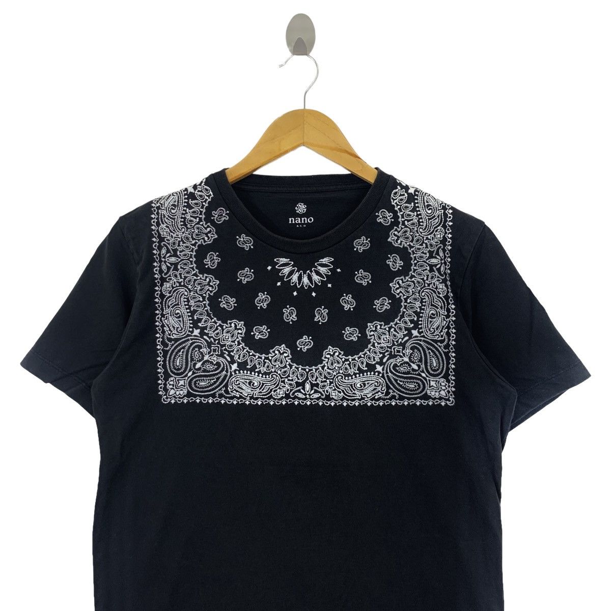 NANO universe NANO UNIVERSE JAPAN Paisley Fifth Column Tee Shirt Size S / US 4 / IT 40 - 2 Thumbnail