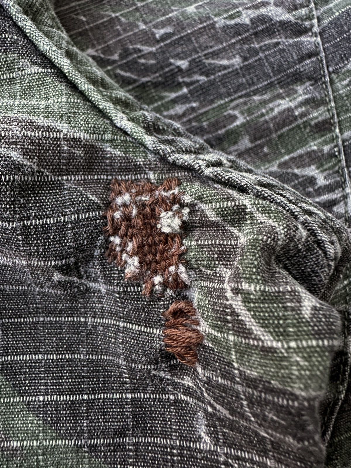 Vintage Tiger camo military y2k ripstop cargo combat capris jort Size US 38 / EU 54 - 4 Thumbnail