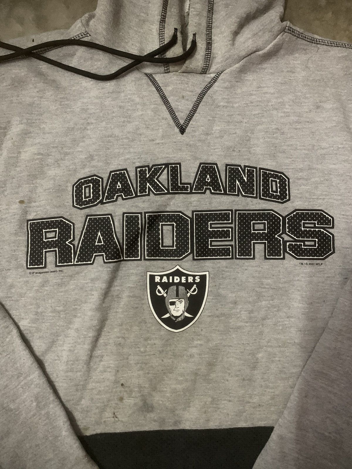 NFL Vintage Y2K Oakland Raiders Hoodies Size US L / EU 52-54 / 3 - 3 Thumbnail