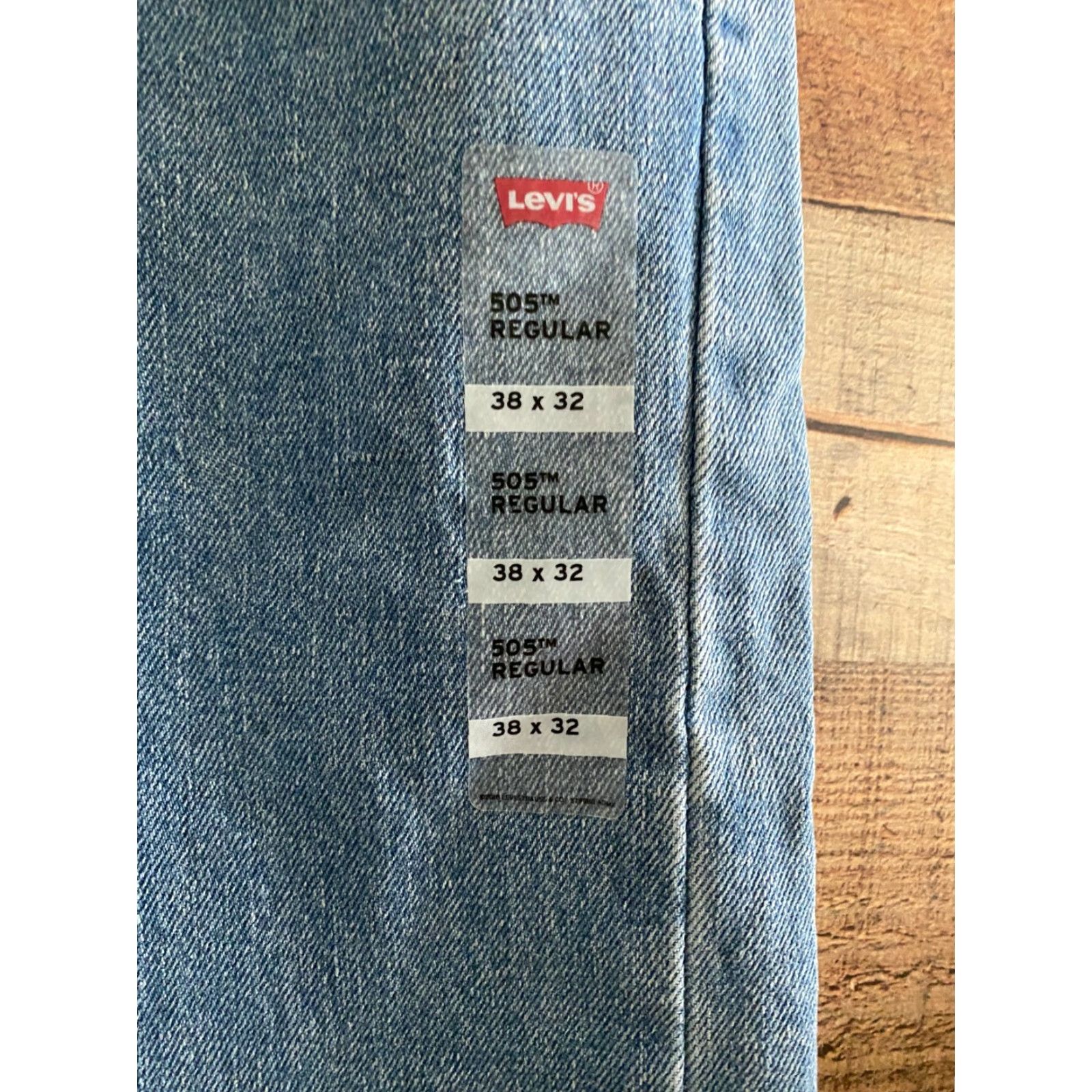 Levi's VINTAGE? MEN'S LEVI'S 505 REGULAR DENIM BLUE JEANS 38x32 NEW NWT Jeans Size US 38 / EU 54 - 2 Thumbnail