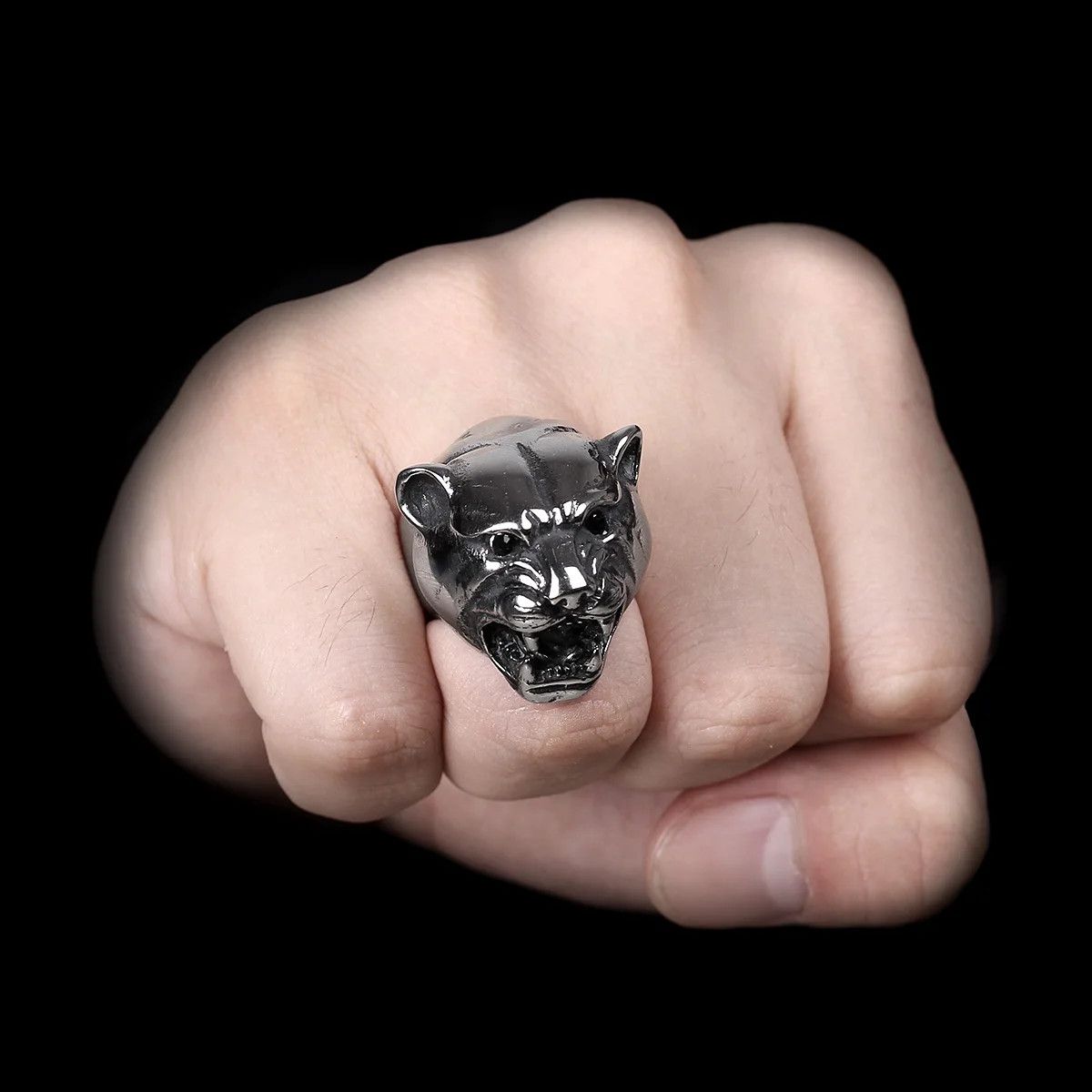 Japanese Brand × Jewelry × Vintage Leopard Ring Size ONE SIZE - 4 Thumbnail
