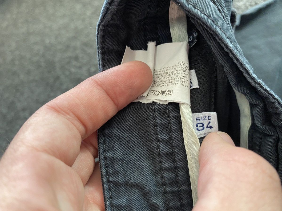 Designer × Giorgio Armani × Vintage 🔥Armani Jeans Baggy Relaxed Mens Jeans Avant Garde vntg Size US 34 / EU 50 - 5 Thumbnail