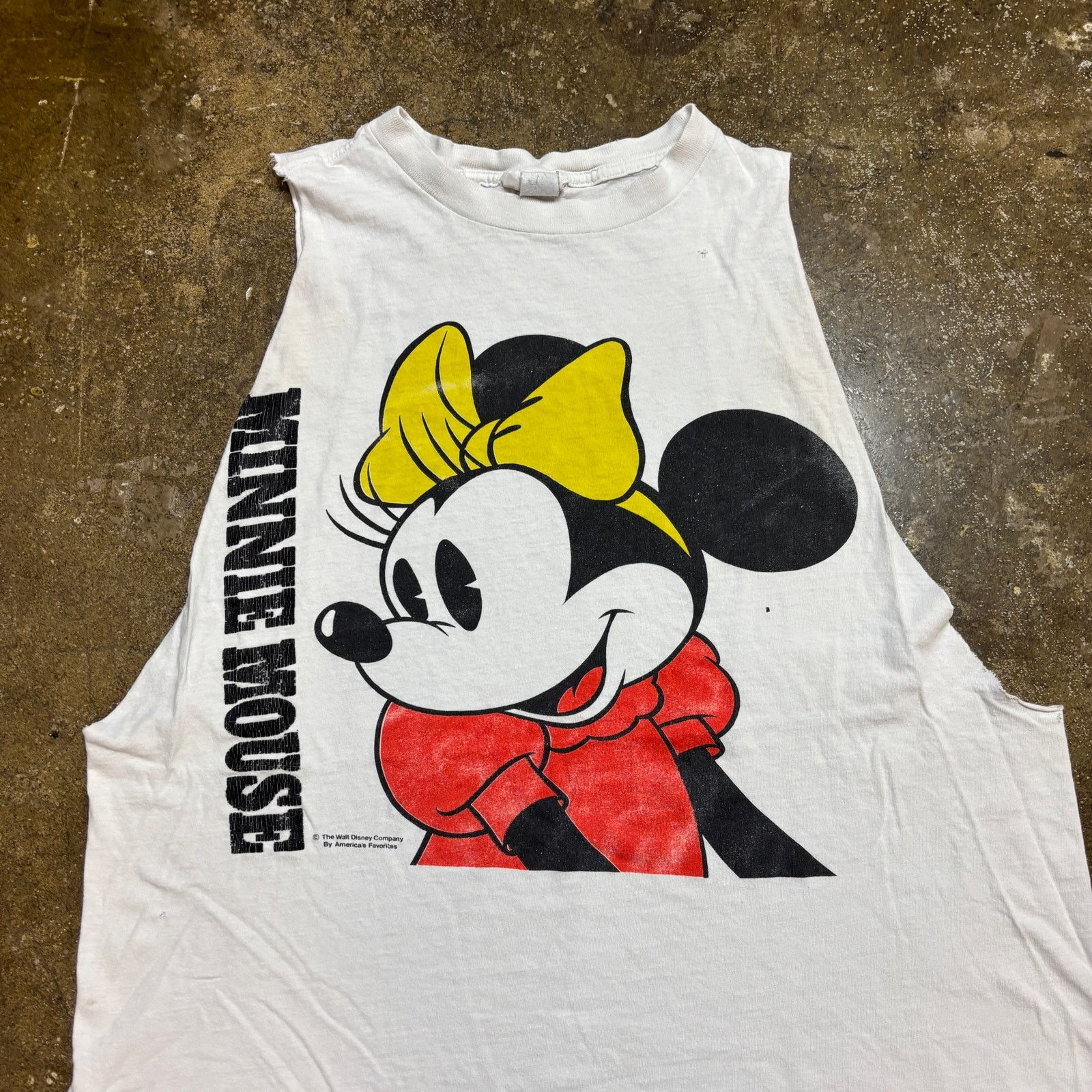 Disney × Vintage VTG 80s America's Favorites Disney Minnie Mouse Tank Mens XL Size US XL / EU 56 / 4 - 2 Thumbnail