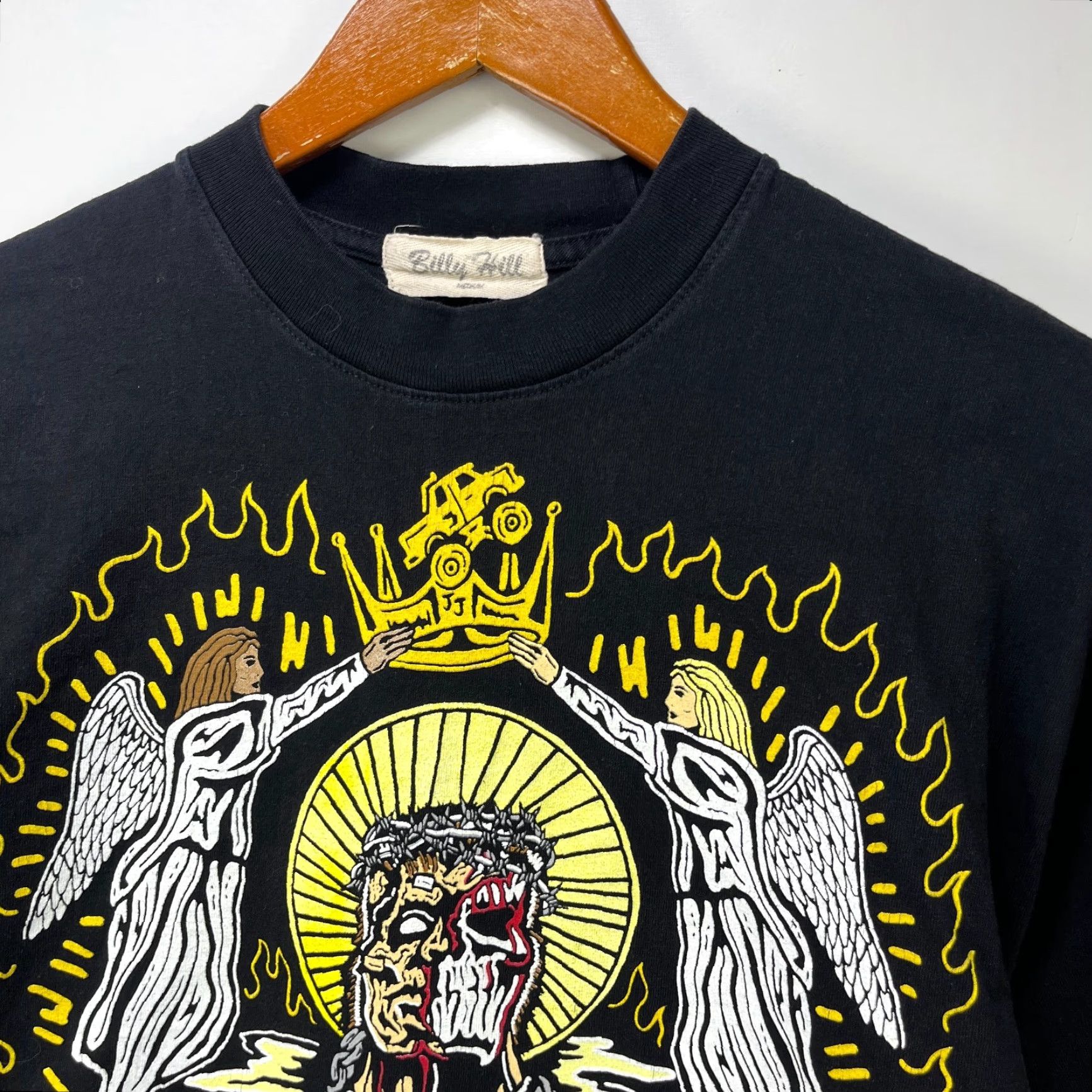 Warren Lotas Warren Lotas Junkyard Jesus Graphic T-Shirt M Black Men T-Shirt Brand Warren Lotas Shirt Short Sleeve Crew Neck Vintage No Size US M / EU 48-50 / 2 - 3 Thumbnail
