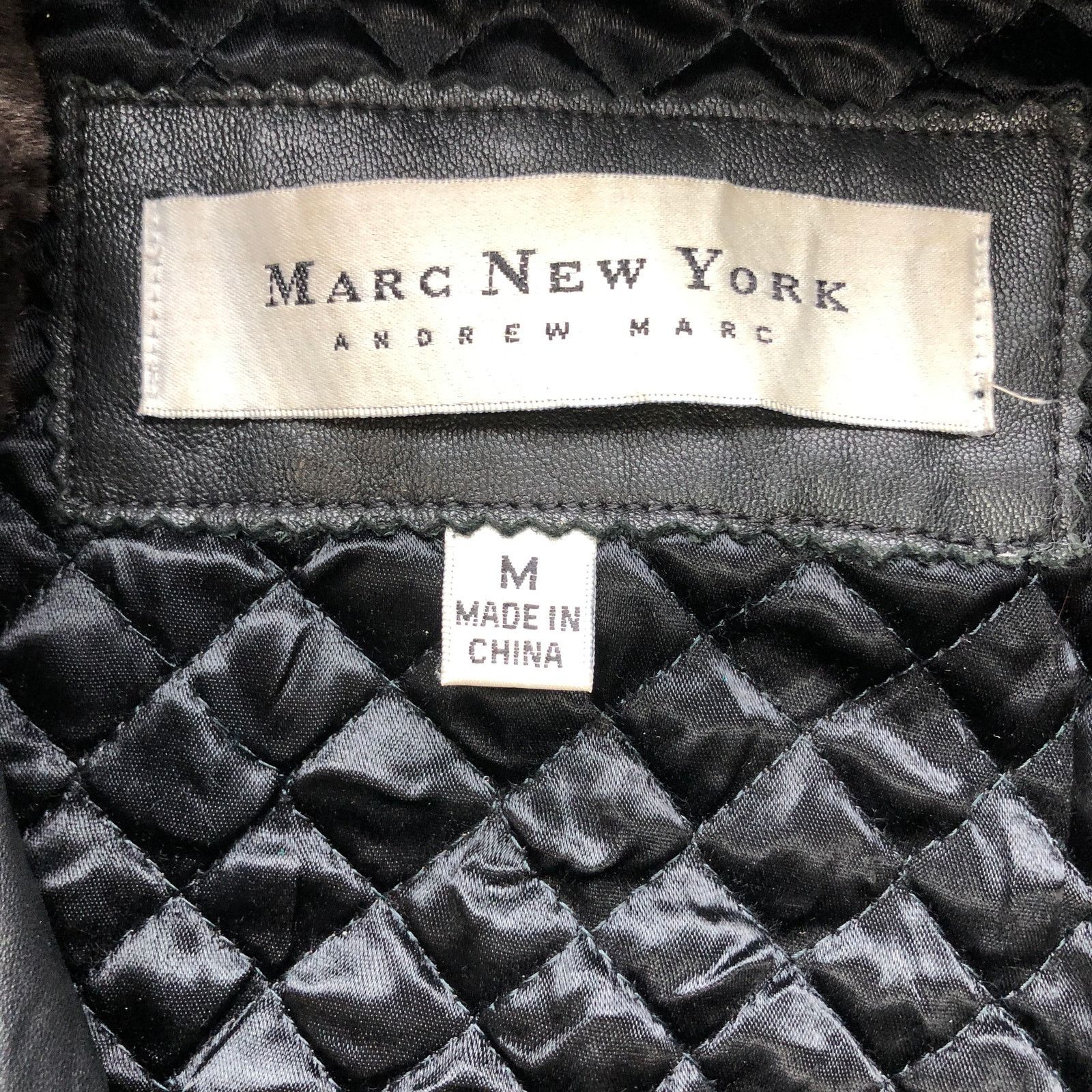 Other Vintage Andrew Marc Quilt Genuine Leather Jacket Womens M Size M / US 6-8 / IT 42-44 - 3 Thumbnail