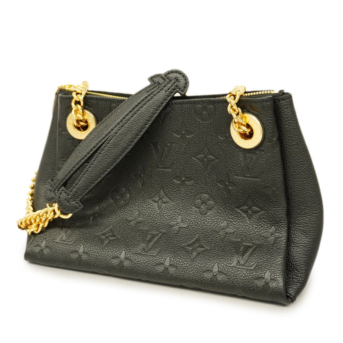 image of Louis Vuitton Shoulder Bag Monogram Empreinte Surène Bb Noir in Black, Women's