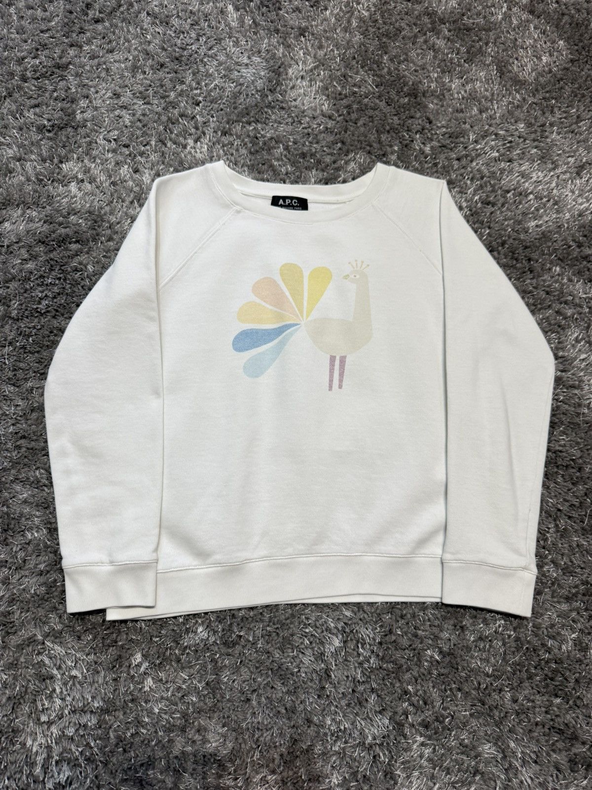 A.P.C. APC sweatshirt y2k vintage crewneck 90s A.P.C opium rare Size S / US 4 / IT 40 - 1 Thumbnail