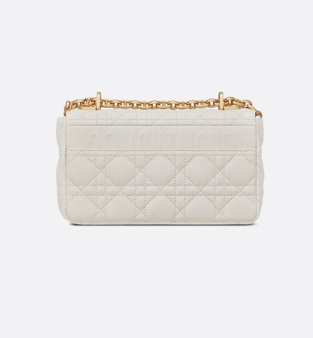 Dior Small Dior Caro bag ivory supple cannage calfskin Size ONE SIZE - 2 Thumbnail