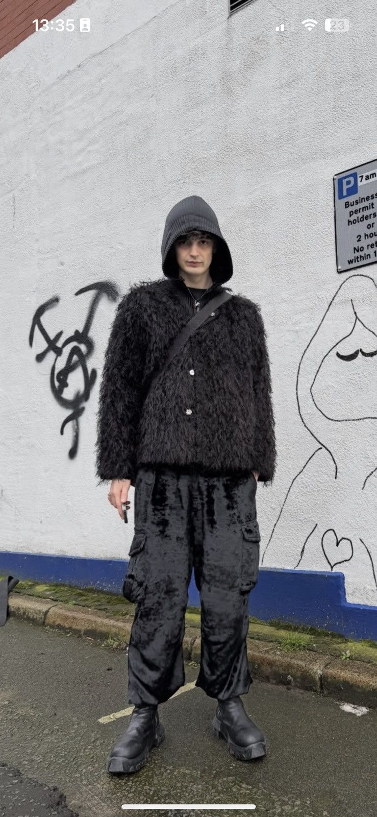 Needles Needles Fur Cardigan Size US M / EU 48-50 / 2 - 5 Thumbnail