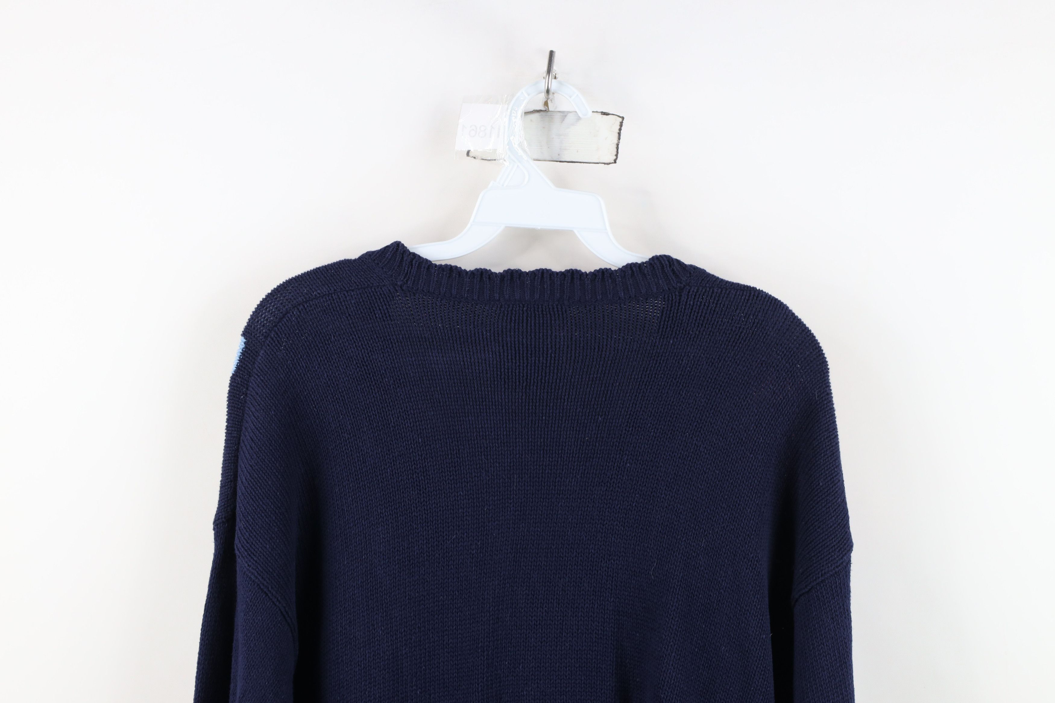 Vintage Vintage 90s Streetwear Flower Knit Cardigan Sweater Size M / US 6-8 / IT 42-44 - 10 Thumbnail