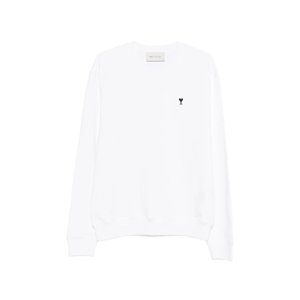 AMI Ami Paris WHITE Sweaters & Knitwear - Sweatshirts Size US L / EU 52-54 / 3 - 1 Thumbnail