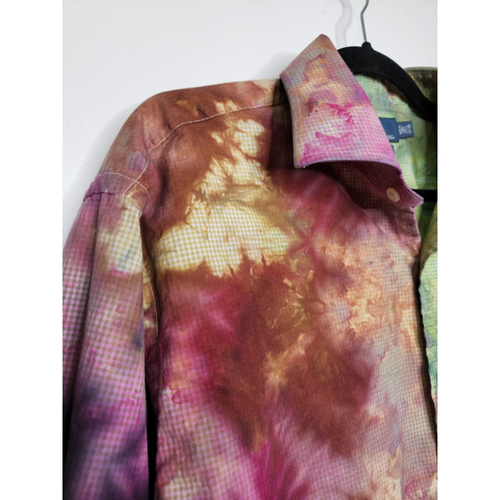 Polo Ralph Lauren Polo Ralph Lauren Regent Classic Button Custom Ice Tie Dye Size US XL / EU 56 / 4 - 6 Thumbnail