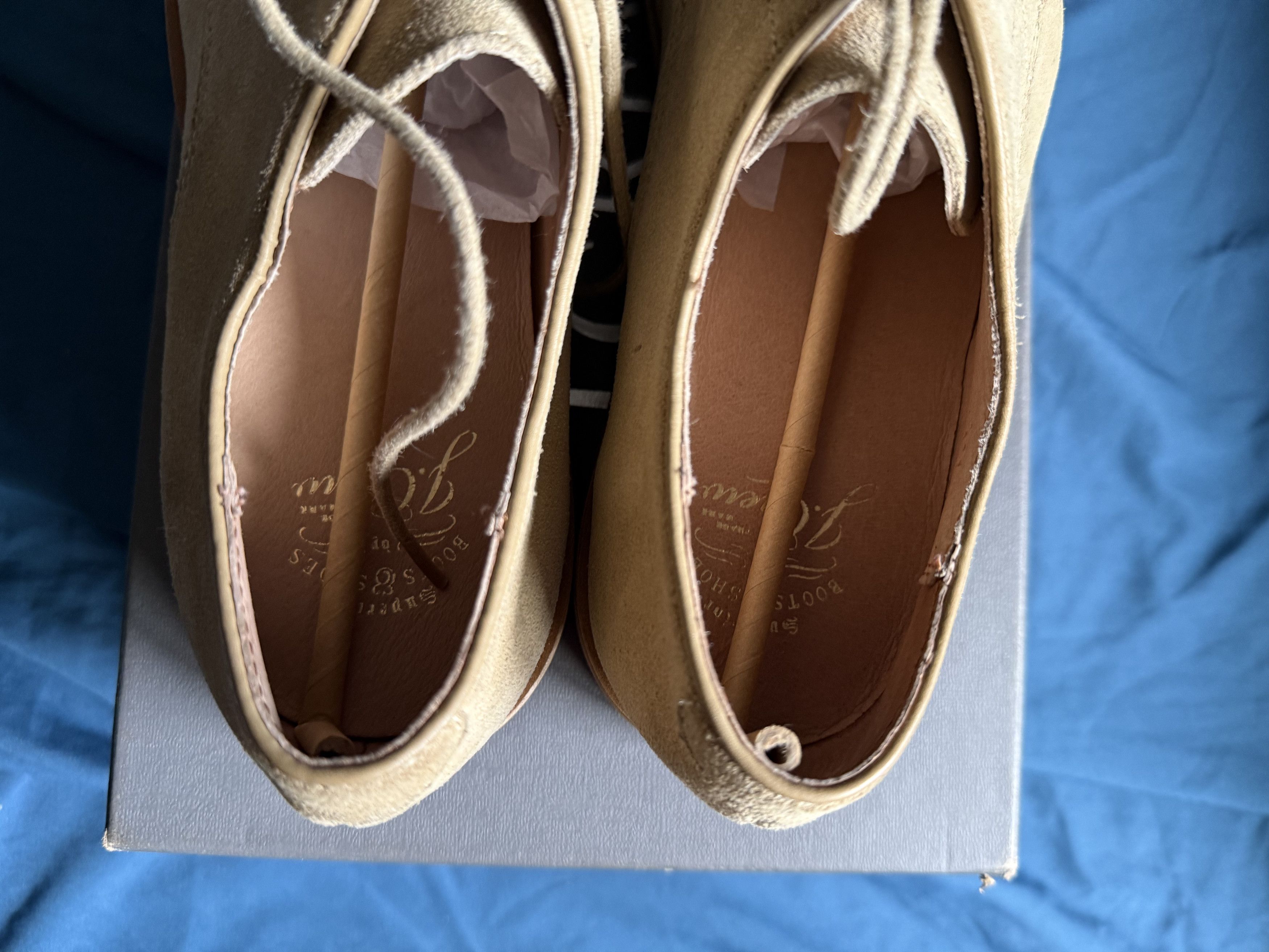 J.Crew J. Crew Suede Bucks Dress Lace-up Oxford shoes size 10 Size US 10 / EU 43 - 8 Thumbnail