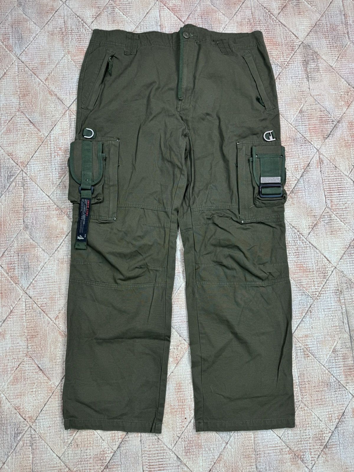 Union Army Tactical Cargo Multipocket Wide Pants Military