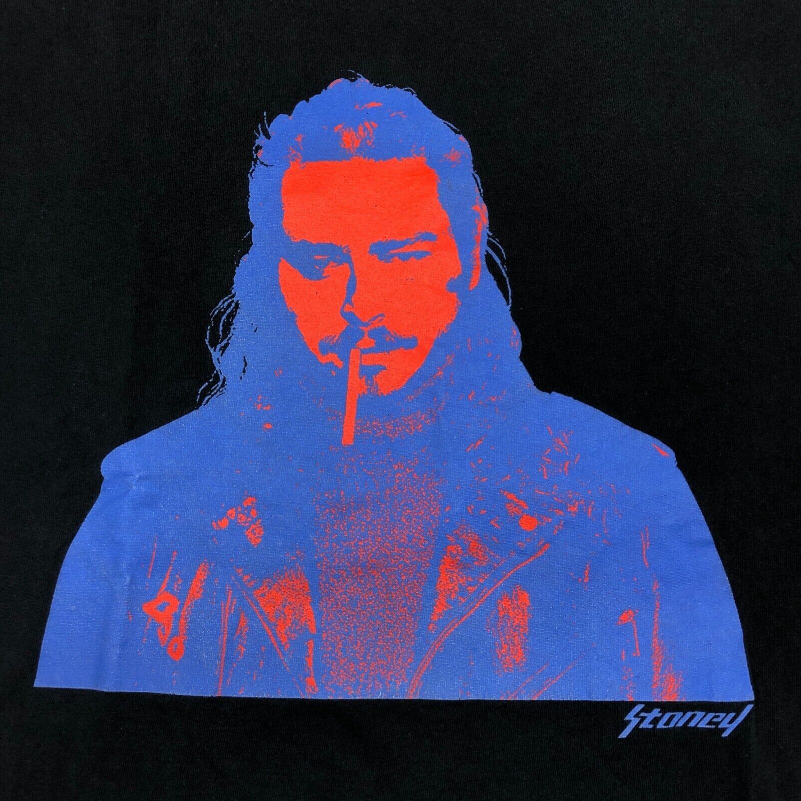 Vintage 2016 Post Malone Stoney Photo Tee T Shirt Medium Size US M / EU 48-50 / 2 - 2 Thumbnail