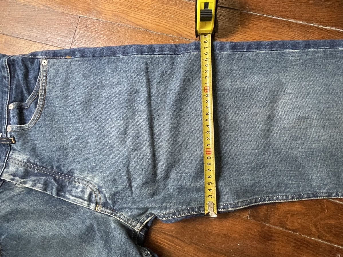 Maison Margiela Amazing very rare Maison Margiela two tone raw edge jeans Size US 33 - 14 Thumbnail