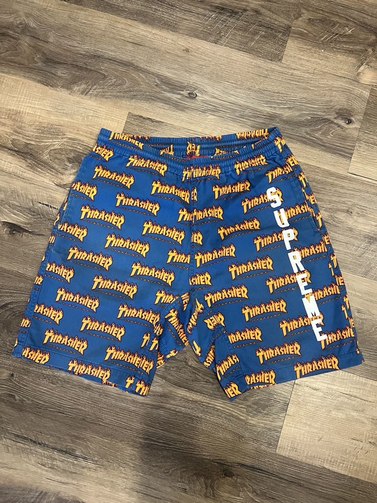 Supreme × Thrasher Supreme Thrasher Short SS15 Size US 30 / EU 46 - 2 Thumbnail
